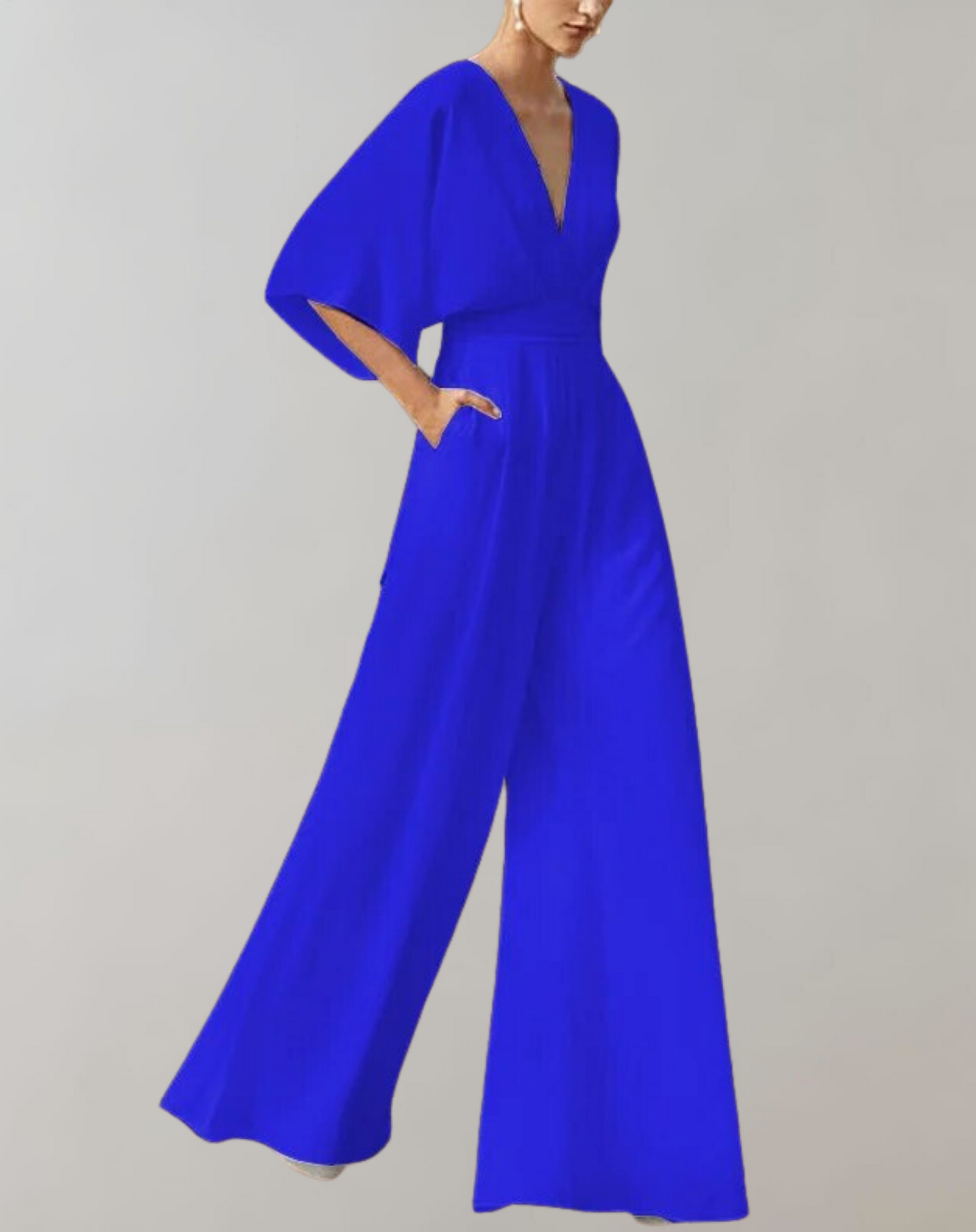 Tova – Wygodny kombinezon damski z szerokimi nogawkami w stylu casual chic