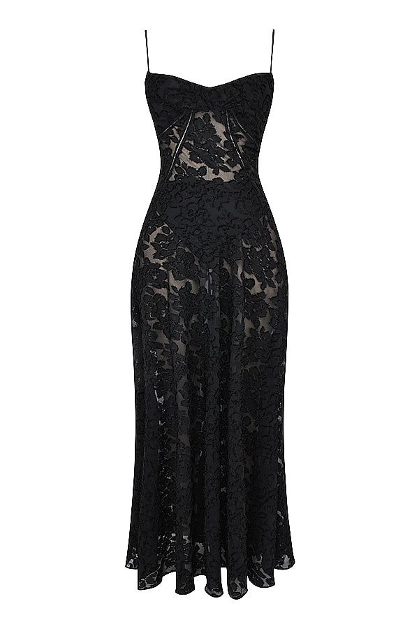 Ewa - Haftowana Maxi Sukienka w Stylu Boho