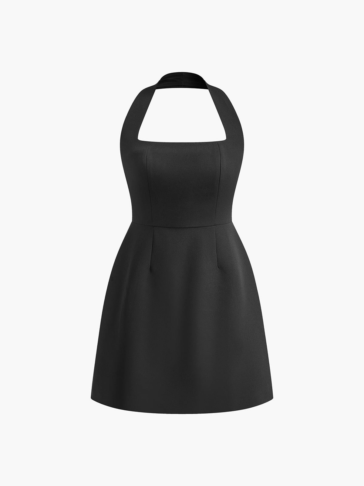 Maja - Sukienka z Dekoltem Halter
