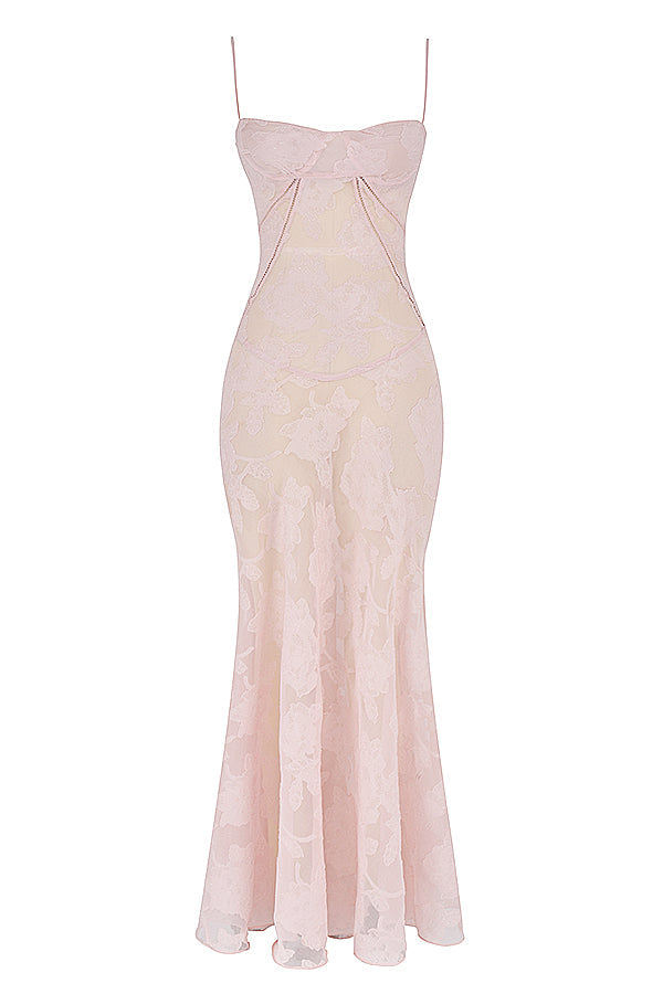 Ewa - Haftowana Maxi Sukienka w Stylu Boho