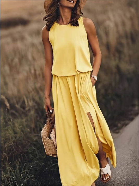 Mira – Boho sukienka maxi z modalu w stylu bohemy