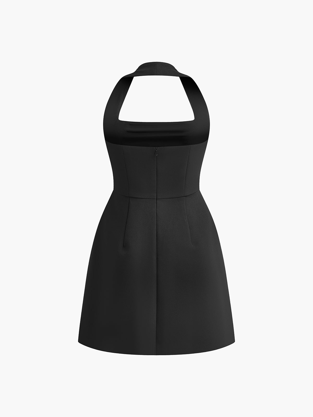 Maja - Sukienka z Dekoltem Halter