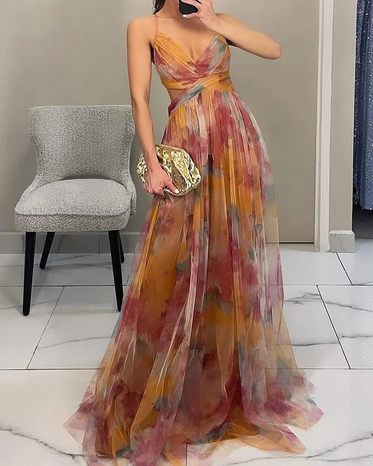 Wiktoria - Letnia Sukienka Maxi