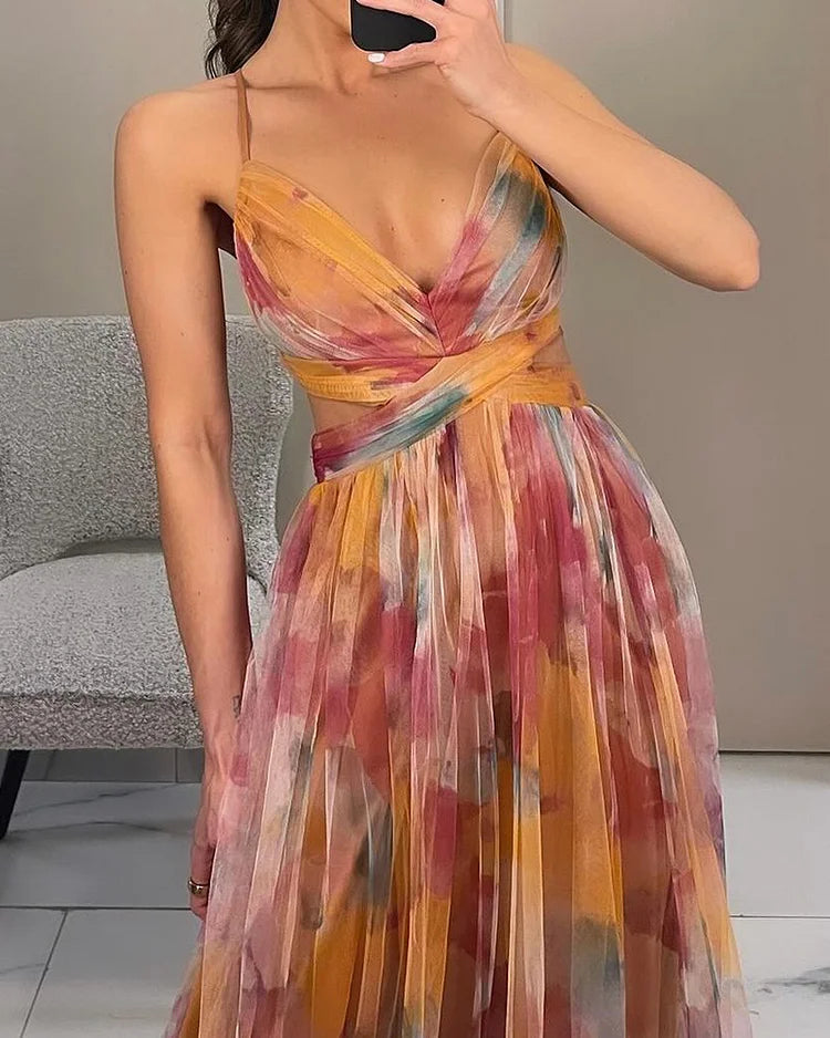 Wiktoria - Letnia Sukienka Maxi